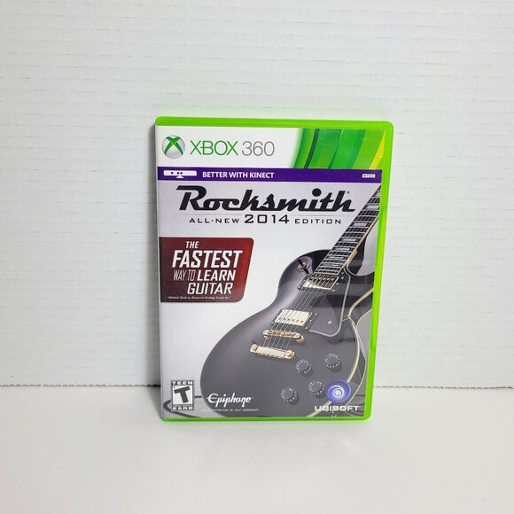 Xbox 360 Rocksmith All New 2014 Edition Ubisoft Complete